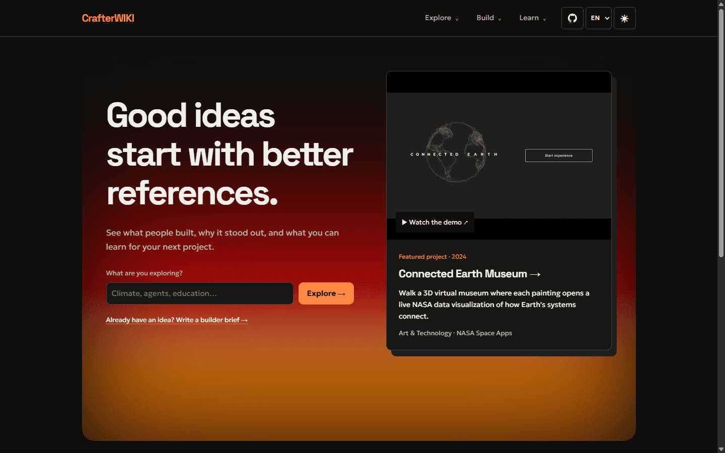 CrafterWIKI screenshot 1